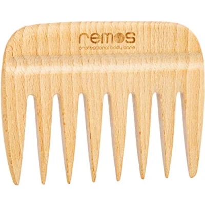 Afbeelding van Remos Kam van beukenhout met groef 9 cm