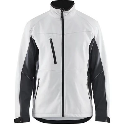 Image de Veste softshell blanc/gris foncé