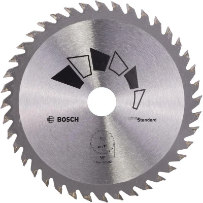Afbeelding van Bosch Accessories Standard 2609256805 Hardmetaal cirkelzaagblad 140 x 20 mm Aantal tanden: 40 1 stuk(s)