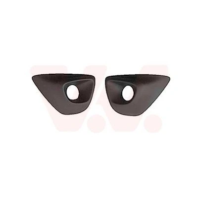 Afbeelding van Van WEZEL 3891599 Bumper Grill met gat(en) Voor mistlampen OPEL: Vivaro B Combi,