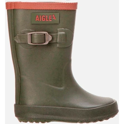 Afbeelding van Aigle Regenlaarzen voor kinderen, Maat: 24, Khaki Natuurrubber
