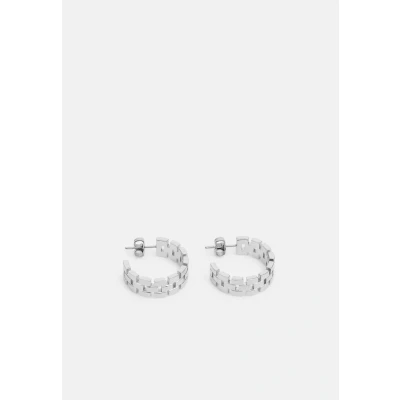 Afbeelding van Calvin Klein OPEN Earrings Oorbellen silvercoloured, Dames, Maat: One Size, Silver coloured