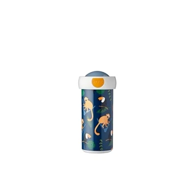 Image de Mepal Gourde Campus Gobelet pour Boire Étanche Enfants Tasse Réutilisable Sans BPA et Lavable au Lave Vaisselle 300 ml Jungle
