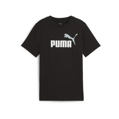 Afbeelding van Essentials Colour No.1 logo T shirt voor Heren, Zwart, Maat 11 12Y PUMA