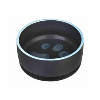 Afbeelding van Trixie Keramische Voer/Waterbak Jimmy Kattenvoerbak Ø12 cm 0.4 l