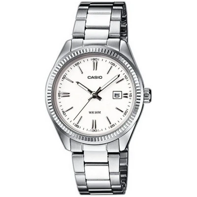 Afbeelding van Casio S7231425 39 mm 30 Infant Watch One Size, Wit/Grijs, armband, armband