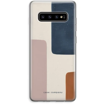 Afbeelding van hoesje geschikt voor Samsung Galaxy S10 Plus Geo #5 Soft Cover Telefoonhoesje Bescherming aan alle Kanten en Schermrand
