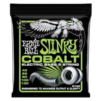 Afbeelding van Ernie Ball 2736 Cobalt Power Slinky Bass 5 String