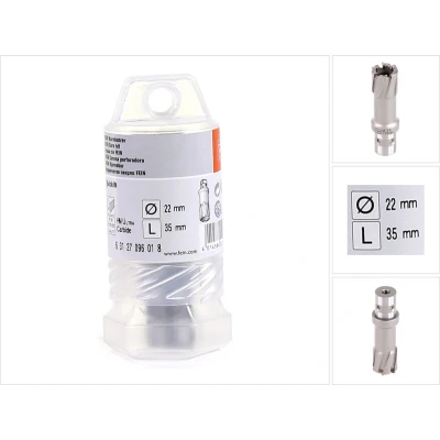 Afbeelding van Fein HM Ultra 35 QuickIN 63127096018 Kernboor 22 mm 1 stuk(s)