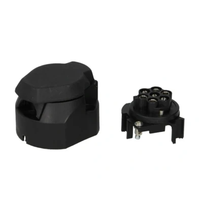Afbeelding van ACPS ORIS 022 434 Aanhangercontactdoos 7 PVC Met spatwaterafscherming, ingebouwde uitschakelcontact 11446
