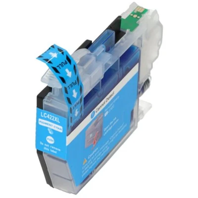 Afbeelding van Huismerk Brother LC 422XLC Inktcartridge Cyaan Hoge capaciteit