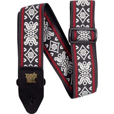 Image de Ernie Ball 4669 Sangle jacquard blackjack red