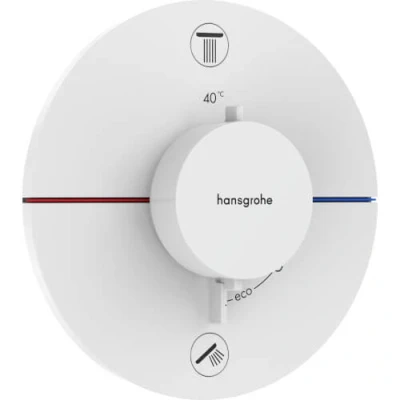 Afbeelding van Hansgrohe ShowerSelect Comfort S thermostaat inbouw voor 2 functies