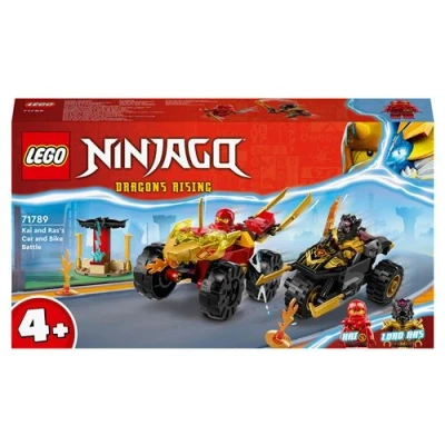 Image de LEGO® Ninjago 71789 Le combat en voiture et moto de Kai Ras
