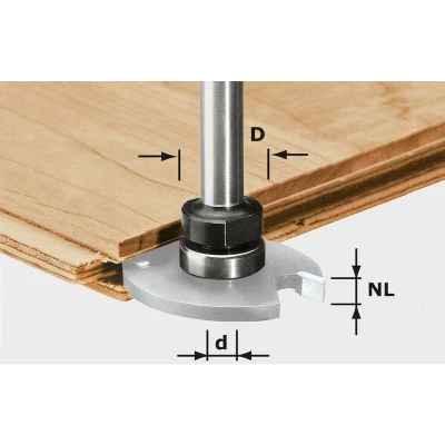 Afbeelding van Festool S8 1,5 5 KL16 Freesspindel 499803