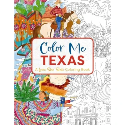 Afbeelding van Color Me Coloring Books Texas