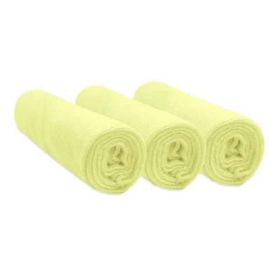 Image de Lot de 3 housses pour matelas à langer Couleur Anis