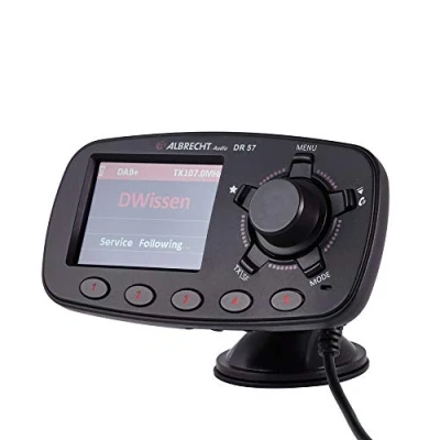 Afbeelding van Albrecht.Audio DR57 DAB+ ontvanger Handsfree functie, Zuignaphouder