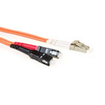 Afbeelding van ACT RL8502 Glasvezel Patchkabel Duplex LSZH LC/SC 50/125µm OM2 2 meter
