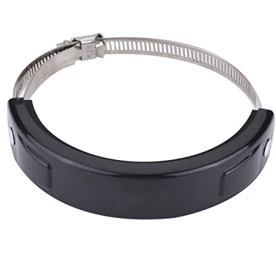 Afbeelding van Qiilu Uitlaatpijp, afdekking, bescherming, 100 mm 140 mm, universele motorfiets