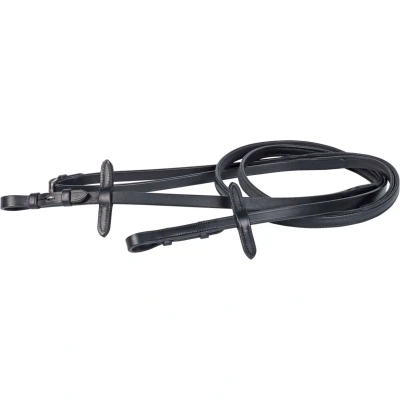 Afbeelding van Harry&#039;s Horse Teugels Ultra Soft Grip Zwart Cob