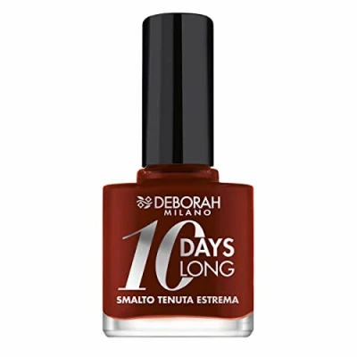 Afbeelding van Deborah Milano 10days Long nagellak 11 ml Rood Glans