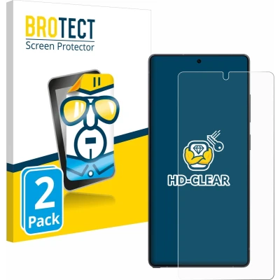 Afbeelding van BROTECT Screenprotector voor Samsung Galaxy S25 Ultra Enterprise Edition Folie Beschermfolie transparant (2 Stuks)