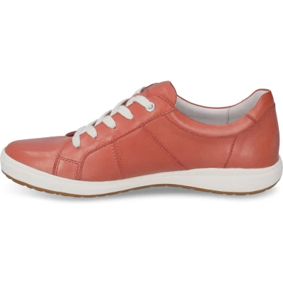 Afbeelding van Josef Seibel Caren Sportieve veterschoenen, Dames, Maat: 41, Lachs Leer