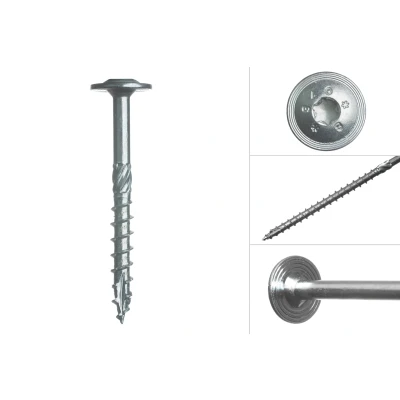 Afbeelding van Wovar Tellerkopschroeven Verzinkt 8.0 x 80 mm Torx Doos 50 Stuks