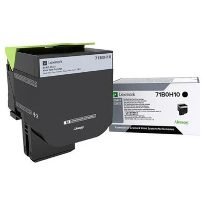Afbeelding van Lexmark 71B0H10 tonercartridge 1 stuk(s) Origineel Zwart