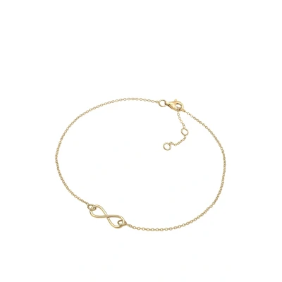 Afbeelding van Elli Dames Enkelbanden Oneindigheid Elegant in 925 Sterling Zilver