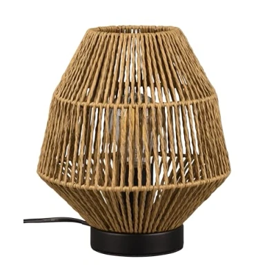 Afbeelding van REALITY MIKI Tafellamp excl. 1x E27 40W Snoerschakelaar Naturel sisal