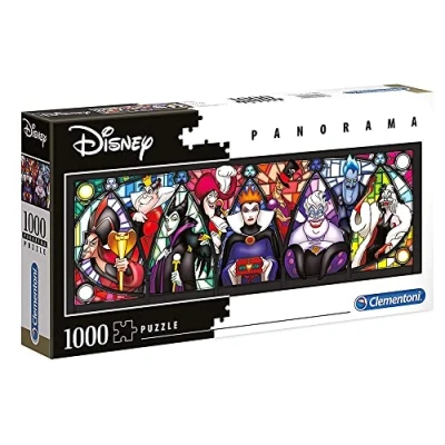 Image de Puzzle 1000 pièces Clementoni Panorama Vilains