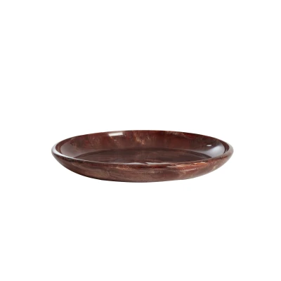 Afbeelding van Light &amp; Living Schaal BELAWAN Ø44x4cm Rood