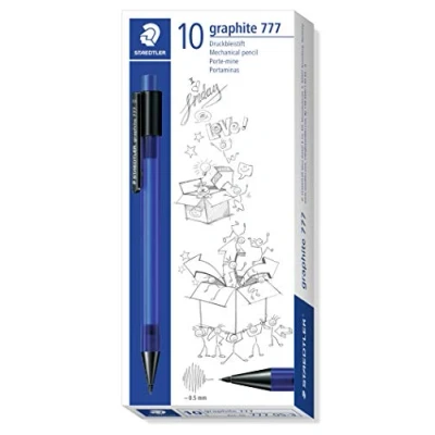 Afbeelding van Vulpotlood Staedtler Graphite 777 Blauw 0,5 mm (10 Stuks)