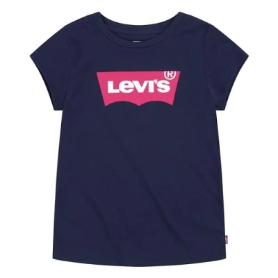 Afbeelding van Levi&#039;s Kids Lvg S/S Batwi meisjes 10 16 jaar