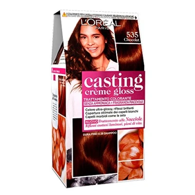 Afbeelding van L&#039;OREAL Casting 535 crème zonder ammoniak, chocolade, estrosa haarverf