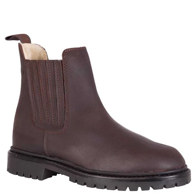 Afbeelding van BR Winter Jodhpurs Alaska II Nubuck met Rubber Zool Bruin 38