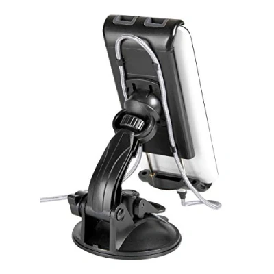 Afbeelding van Lampa Telefoonhouder Auto Dashboard of Voorruit Telefoonhouders Accessories GSM houder 360 draaibaar Zwart Super Grip telefoon tablet zuignap bevestigingL