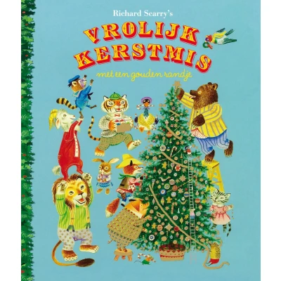 Afbeelding van Uitgeverij rubinstein gouden boekje vrolijk kerstmis