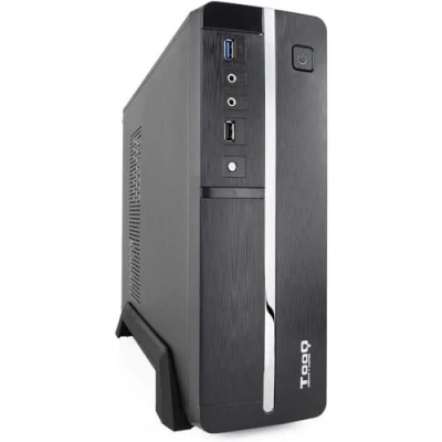 Afbeelding van ATX Mini tower Box with Power Feed TooQ TQC 3005U3 Slim USB 3.0