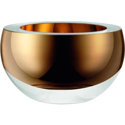 Afbeelding van L.S.A. Host Schaal ø 9,5 cm Gold / Glass