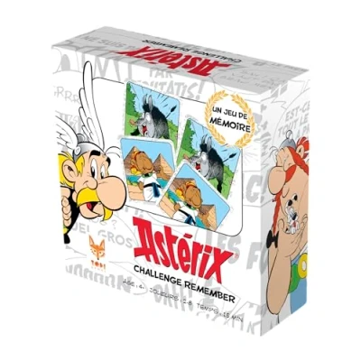 Afbeelding van TOPI GAMES Asterix Remember gezelschapsspel kaartspel familie vanaf 7 jaar 2 tot 8 spelers AST RM MI 116001 Franse versie