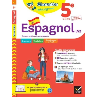Image de Chouette Espagnol 5e LV2 (A1 vers A2)