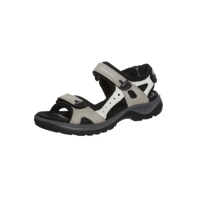 Afbeelding van ECCO Yucatan Outdoorsandalen, Dames, Maat: 35, Atmosphere/die white Leer en textiel