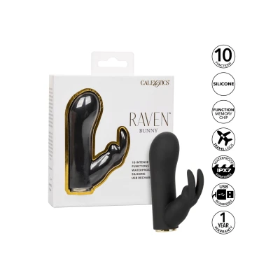 Afbeelding van Mini Rabbit Vibrator Raven Bunny