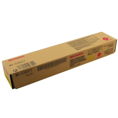 Image de Sharp MXC38GTY 1 jaune cartouche de toner