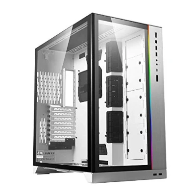 Afbeelding van Lian Li O11 Dynamic XL (ROG Certified) Midi tower PC behuizing, Gaming behuizing Wit, Zwart Geïntegreerde verlichting, Zijvenster, Stoffilter