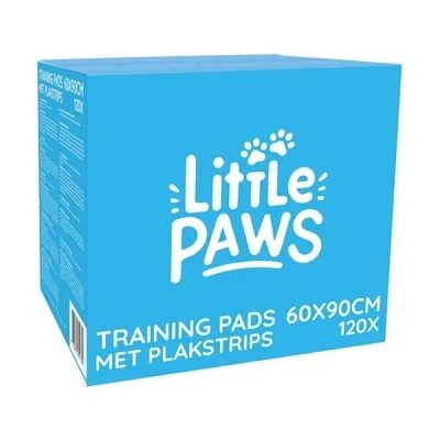 Afbeelding van Little paws training pads 60x90 cm 120 st