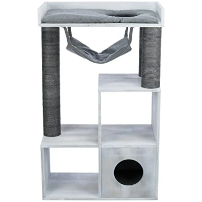 Afbeelding van Trixie Krabpaal Met Kastfunctie Grijs 72X38X110 CM